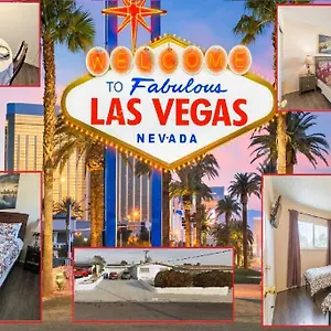 Holiday home Vacation 3.5 Mi To Strip/dt/outlt Up To 8 Gst, Las Vegas